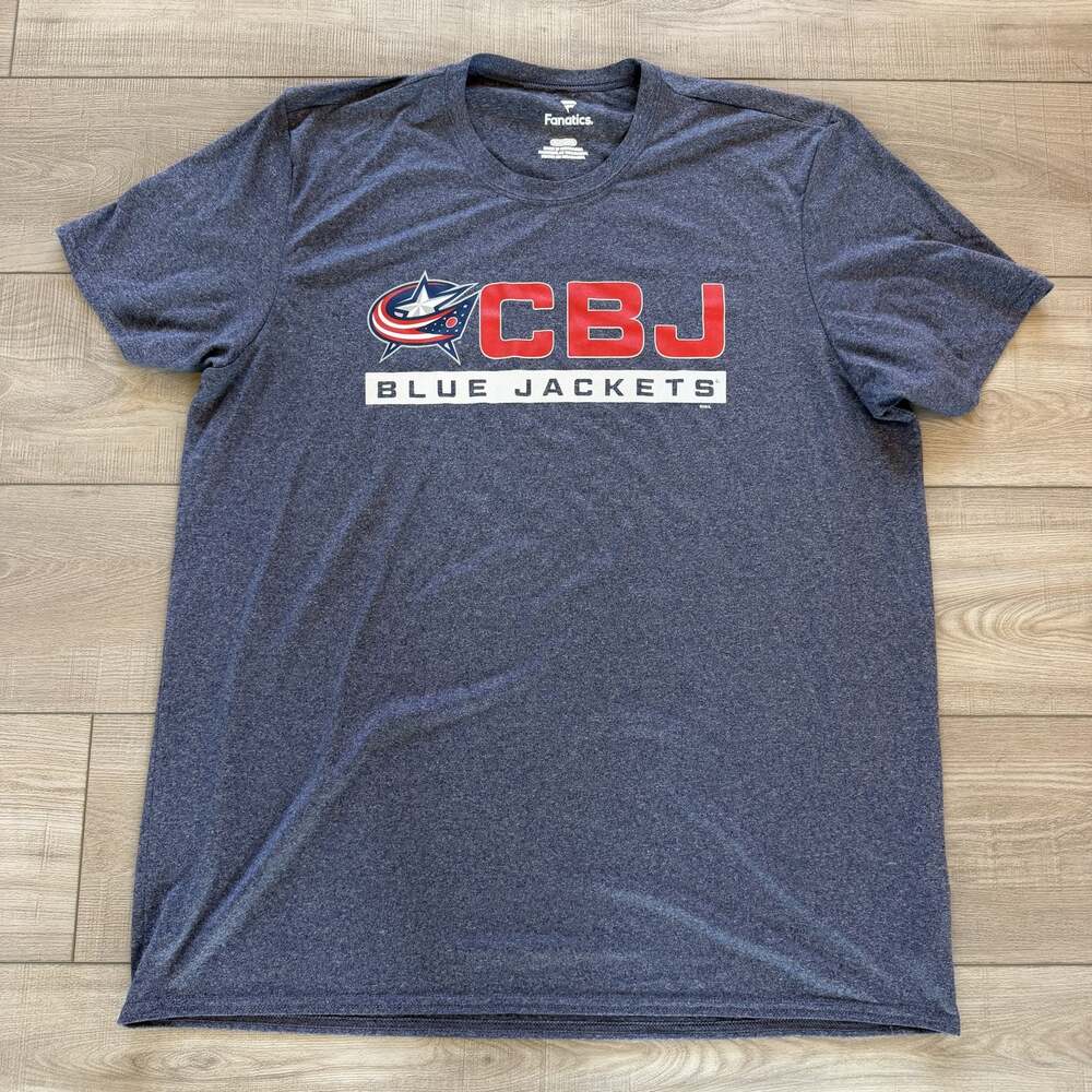 Columbus Blue Jackets Fanatics Tee Mens XL